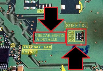 MAIN / PANASONIC TXN / A11PDUS / TNPH0868 / PANEL LC420WUN (SC)(D1) / MODELO TH-42LRU20 - Imagen 3