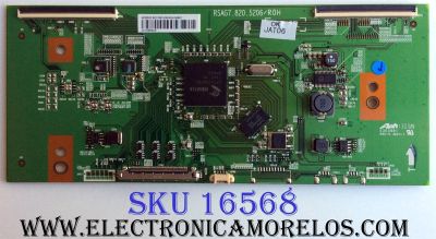 T-CON / HISENSE 160817 / RSAG8.820.5206/ROH / JF131MT0CP / PANEL HE550GF-B51\PW1\GM\ROH / MODELO 55K610GW