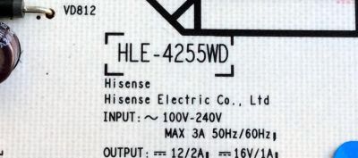 FUENTE DE PODER / HISENSE 162788 / RSAG7.820.5186/ROH / HLE-4255WD / TU25C147-1 / 162787 / PANEL HE550GF-B51\PW1\GM\ROH / MODELO 55K610GW - Imagen 2
