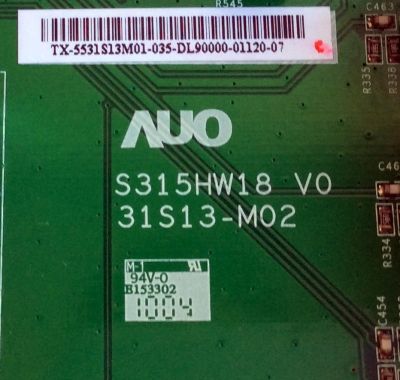 MAIN / INSIGNIA 55.31S13.M01 / 5531S13M01 / S315HW18 V0 / 31S13-M02 / PANEL T315HW05 V.2 / MODELO NS-32E570A11 - Imagen 3