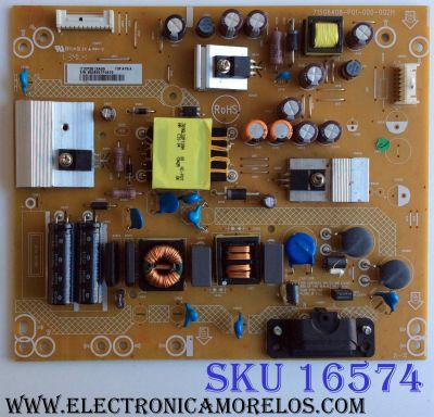 FUENTE DE PODER / INSIGNIA DP351XAG8 / ADTVDP351XAG8 / 715G6408-P01-000-002H / MODELO NS-39D400NA14 