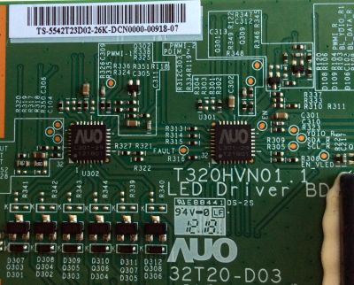 LED DRIVER / LG 55.42T23.D02 / 5542T23D02 / T320HVN01.1 / 32T20-D03 / SUSTITUTAS 55.42T24.D02 / 55.42T24.D04 / PANEL T420HVN01.0 / MODELOS 42LS5700-UA AWMDLUR / 42LS5700-UA AUSDLUR / M420SL LAQAMABN	 - Imagen 2
