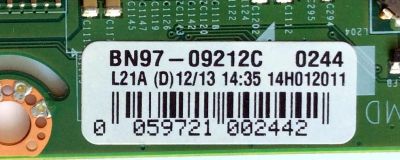 MAIN / SAMSUNG BN94-08193B / BN41-02157B / BN97-09212C / PARTE SUSTITUTA BN94-07259E / PANEL CY-GH055CSLV1H / MODELOS UN55H6350AFXZA  / UN55H6350AFXZA TH01 - Imagen 4