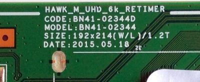 MAIN PARA TV SAMSUNG / NUMERO DE PARTE BN94-09270A / BN41-02344D / BN97-10061R / BN9409270A / PARTE SUSTITUTA BN94-09269A / MODELOS UN50JS7000 / UN50JS7000FXZC / UN50JS7000FXZA / UN50JS7000FXZA IH01 - Imagen 3