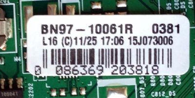 MAIN PARA TV SAMSUNG / NUMERO DE PARTE BN94-09270A / BN41-02344D / BN97-10061R / BN9409270A / PARTE SUSTITUTA BN94-09269A / MODELOS UN50JS7000 / UN50JS7000FXZC / UN50JS7000FXZA / UN50JS7000FXZA IH01 - Imagen 2