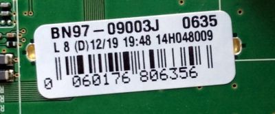 MAIN PARA TV SAMSUNG / NUMERO DE PARTE BN94-08068A / BN41-02205C / BN97-09003J / BN9408068A / MODELO UN60HU8550 / UN60HU8550FXZA - Imagen 3