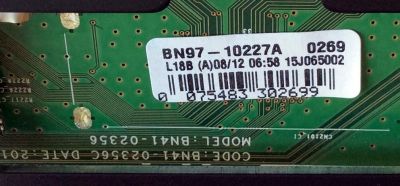 MAIN / SAMSUNG BN94-09627A / BN41-02356C / BN97-10227A / MODELO UN50JU7700FXZC - Imagen 3