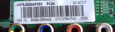 MAIN PARA TV SAMSUNG / NUMERO DE PARTE BN94-08944Q / BN97-10807A / BN41-02353B / BN9408944Q / MODELOS UN75J630D / UN75J6300 / UN75J6300AFXZA / UN75J630DAFXZA - Imagen 2