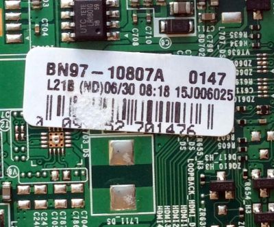 MAIN PARA TV SAMSUNG / NUMERO DE PARTE BN94-08944Q / BN97-10807A / BN41-02353B / BN9408944Q / MODELOS UN75J630D / UN75J6300 / UN75J6300AFXZA / UN75J630DAFXZA - Imagen 4