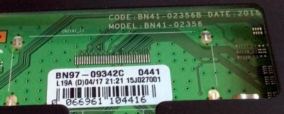 MAIN PARA TV SAMSUNG / NUMERO DE PARTE BN94-09080K / BN41-02356B / BN97-09342C / BN9409080K / PARTES SUSTITUTAS BN94-08410H / BN94-09997K / BN94-09981K / MODELO UN78JU7500 / UN78JU7500FXZA TS01 - Imagen 2