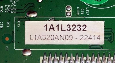 MAIN / SCEPTRE 1A1L3232 / T.RSC8.10A 11153 / LTA320AN09-22414 / CN.SY17A 11423 / PANEL LTA320AN09 / MODELO E325BV-HD - Imagen 3