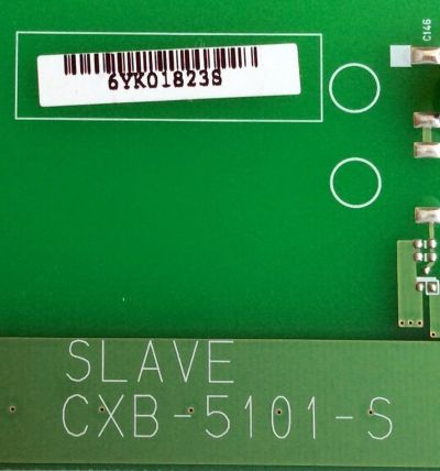 BACKLIGHT INVERTER SLAVE / AKAI 6632L-0347B / CXB-5101-S / SLAVE REV:3.0 / PANEL LC420WU1 (SL)(B1) / MODELO LCT42Z7TAP - Imagen 2
