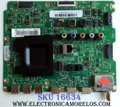 MAIN PARA TV SAMSUNG / NUMERO DE PARTE BN94-08192V / BN97-08922T / BN41-02157B / BN9408192V / MODELO UN55H7150 / UN55H7150AFXZA