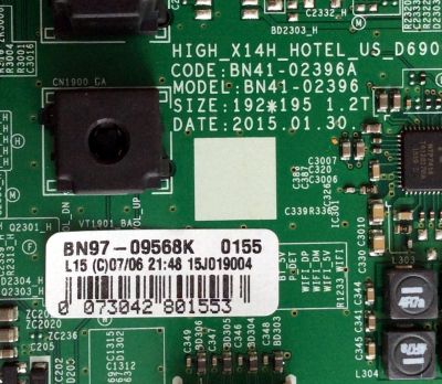 MAIN PARA SAMSUNG NUMERO DE PARTE BN94-10025A / BN97-09568K / BN41-02396A / MODELO HG55ND690EFXZA - Imagen 3