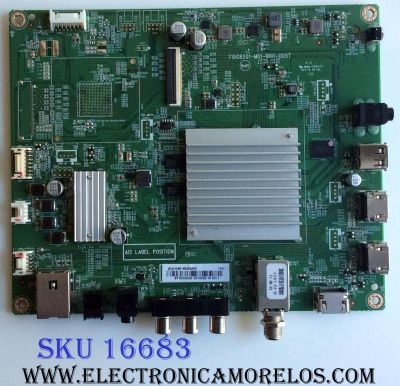 MAIN / INSIGNIA 756TXHCB01K0420 / XHCB01K042 / 715G8501-M01-B00-005T / XHCB01K0420 / 756TXHCB01K042 / BPRGSIKA2 / (X)XHCB01K042010X / XHCB01K042020X / PANEL´S TPT500U1-QVN03.U REV:S7B0B / T500QVN03.7 / MODELO NS-50DR620NA18