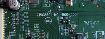 MAIN / INSIGNIA 756TXHCB01K0420 / XHCB01K042 / 715G8501-M01-B00-005T / XHCB01K0420 / 756TXHCB01K042 / BPRGSIKA2 / (X)XHCB01K042010X / XHCB01K042020X / PANEL´S TPT500U1-QVN03.U REV:S7B0B / T500QVN03.7 / MODELO NS-50DR620NA18 - Imagen 3