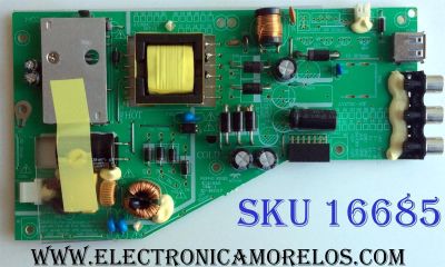 FUENTE DE PODER / PROSCAN AY075C-1SF / AY068C-1SF / 3BS0050314 / REV:1.0 / PANEL´S LC320TU3A 01 / LC320TU2A1 / PKD315BA01 / MODELO PLDED3273A-E A1404