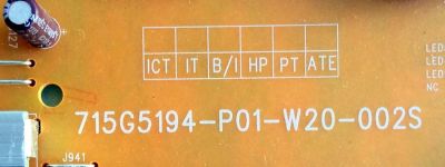 FUENTE DE PODER / VIZIO ADTVCL546UXGA / CL546UXGA / 715G5194-P01-W20-002S / PANEL TPT315B5-J3L01 REV:C1A / MODELOS E321VL LATKHLIM / E321VT LTMXKKHN - Imagen 3
