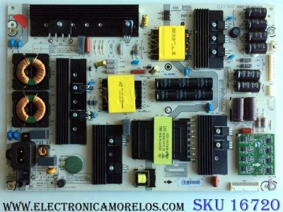 FUENTE DE PODER / HISENSE 211537 / RSAG7.820.6675/ROH / HLL-6070WJ / CQC13134095636 / PANEL HE650IU-B32\S10\GM\ROH / 209298 / MODELO 65H9D PLUS
