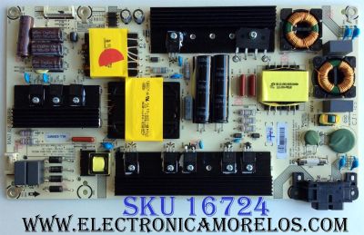 FUENTE DE PODER PARA TV SHARP / NUMERO DE PARTE 217654 / RSAG7.820.7238/ROH / HLL-5260WC / CQC13134095636 / PANEL HD550K3U82-L2K1B1\S0\XP\GM\ROH / MODELOS LC-55P6000U / LC-55P6050U / LC-55P620U