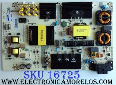 FUENTE DE PODER / HISENSE 214274 / RSAG7.820.6666/ROH / HLL-4155WE / CQC13134095636 PANEL HD500K3U54\S0\GM\ROH / MODELOS 50H6D / 50DU6070