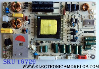 FUENTE DE PODER / APEX LK-PL320217A / CQC04001011196 / 20120512 / MO25110009 / 2038 / MODELO LE3212D