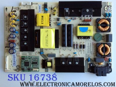 FUENTE DE PODER / HISENSE 214883 / RSAG7.820.7433/ROH / HLL-4860WN / CQC13134095636 / PANEL HD550M3U51-TA\S0\GM\ROH / 217120 / MODELO 55H8C
