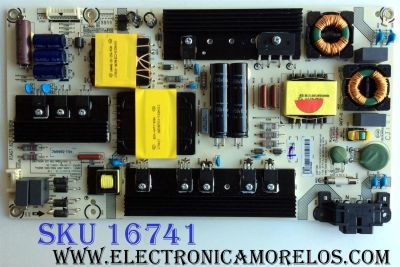 FUENTE DE PODER HISENSE / 203339 / RSAG7.820.7238/ROH / HLL-5260WC / CQC13134095636 / PANEL HD550K3U51\S6\GM\ROH / 215446 / MODELO 55H6D