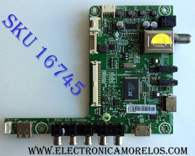 MAIN / HISENSE 170595/E131125 / RSAG7.820.5254/ROH / LTDN50K23DGUS(0) / 170595 / E131125 / PANEL HD500DF-B57\S0 / MODELO 50H6D