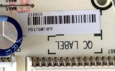 FUENTE DE PODER / HISENSE 210915 / RSAG7.820.7433/ROH / HLL-4860WI / CQC13134095636 / PANEL HD500M3U51-TA\S1\GM\ROH / 216944  / MODELO 50H8C - Imagen 4