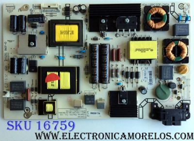 FUENTE DE PODER / HISENSE 186195 / RSAG7.820.5687/ROH / HLL-4855WN / CQC1313495636 / PANEL HD500DU-B01(010)\F2\S0\GM\ROH / 203924 / MODELOS 50H6C / 50CU6000