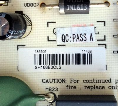 FUENTE DE PODER / HISENSE 186195 / RSAG7.820.5687/ROH / HLL-4855WN / CQC1313495636 / PANEL HD500DU-B01(010)\F2\S0\GM\ROH / 203924 / MODELOS 50H6C / 50CU6000 - Imagen 2