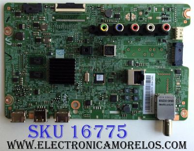 MAIN PARA TV SAMSUNG NUMERO DE PARTE BN94-09536L / BN9409536L / BN41-02307B / BN94-12408V / SUSTITUTAS BN94-10488M / BN94-09548W / BN94-11797E / PANEL 4A17B27 / CY-JJ043BGAV1H / HV430FHB-N1A / MODELOS UN43J5202AFXZA / UN43J5200AFXZA 