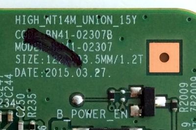 MAIN PARA TV SAMSUNG NUMERO DE PARTE BN94-09536L / BN9409536L / BN41-02307B / BN94-12408V / SUSTITUTAS BN94-10488M / BN94-09548W / BN94-11797E / PANEL 4A17B27 / CY-JJ043BGAV1H / HV430FHB-N1A / MODELOS UN43J5202AFXZA / UN43J5200AFXZA  - Imagen 2