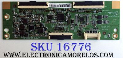 T-CON PARA TV SAMSUNG 44-9771289A / 47-6021139 / HV430FHBN1A / HV430FHB-N1A / BN96-44295A / BN81-15954A / PANEL'S CY-JM043BGEV3H / BOEI430WU1 / CY-JJ043BGAV1H / MODELOS UN43J5200DFXZX BA01 / UN43J5202AFXZA BZ01 / UN43M5300AFXZA BB02 / LH43BERBLGAXGO BA01