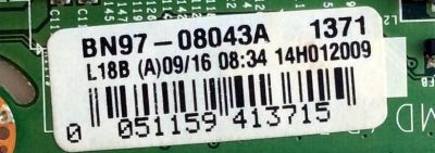 MAIN / SAMSUNG BN94-07845C / BN41-02157B / BN97-08043A / BE4A0031CIII / MODELO UN55H6350AFXZC - Imagen 3