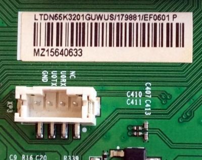 MAIN / HISENSE 179881 / RSAG7.820.6135/ROH / LTDN55K3201GUWUS / PARTES SUSTITUTAS 179878 / 183330 / 189557 / PANEL HD550DU-B51\T1\S3.B2\GM\ROH / T550QVN03.0 / MODELO 55H7B - Imagen 3