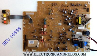 FUENTE / TARJETA A/V / EMERSON / SYLVANIA A01FP026 / BA01FPF01 02 6_A / C7A3/A3 / PANEL UJ32MXA / MODELOS LC320EM1 TH1 / LC320EM1 TH2 / LC320EM1F TH1 / LC320EM1F TH2 / LC320SL1 TH1 / LC320SL1 TH2