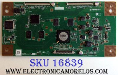 T-CON / RCA RUNTK4532TPZF / 28A24S / E222034 / MODELO LED60B55R120Q / SERIE 3225-LE60B55-A102449