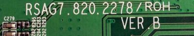 MAIN / HISENSE 152517 / RSAG7.820.2278/ROH / LHD32V77AUS(0) / 152516 / 152517/E110106 / PANEL LC320WXE (SB)(V2) / MODELO H32V77C - Imagen 3