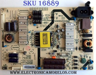 FUENTE DE PODER PARA TV LG / NUMERO DE PARTE 40E2000-5M58N / 168P-L3L02J-W1 / 5835-L3L02J-W100 / L3L02J / 40E2000-5M58N / E249823 / P5165 / CTI-600 / PANEL RDL400FY (QD0-46) REV.00 / MODELO 40LH5000-UA / 40LH5000-UA.CUSJLH