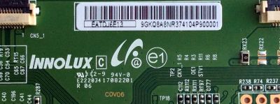 T-CON PARA TV HISENSE SMART TV / NUMERO DE PARTE EATDJ6E13 / 17082201 / PANEL'S HD500S1U01\S1\GM\CKD\ROH / UCAU4XT / V500DJ6-QE1 / MODELOS 50H6E / 50R6E / E4STA5017 / E4AA50N / 50PFL5604/F7 - Imagen 2