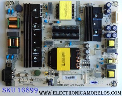 FUENTE DE PODER / HISENSE /SHARP / 222177 / RSAG7.820.7748/ROH / HLL-4360WC / CQC13134095636 / PANEL HD550S1U51-T0\S1\GM\ROH  228720 / MODELO 55H6E / LC-55Q7040U / LC-55Q7030U