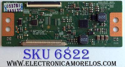 T-CON / LG 6871L-3537B / 6870C-0442B / 3537B / E15063094V-0 / PANEL LC320DXE (FG)(A3) / MODELO 32LY340C-UA AUSWLJM