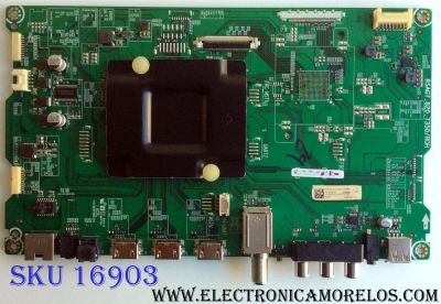 MAIN PARA TV HISENSE·ROKU TV / NUMERO DE PARTE 216314 / RSAG7.820.7350/ROH / 219524 / HU50N3030UWR / DISPLAY T500QVN03.9 / PANEL'S HD500K3U53\S1\GM\CKD\ROH / HD500K3U53\S1\BBY\GM\ROH 213553 / MODELOS 50R7E / 50R6D