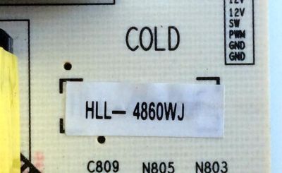 FUENTE DE PODER PARA TV HISENSE / NUMERO DE PARTE 212055 / RSAG7.820.7433/ROH / HLL-4860WJ / CQC13134095636 / PANEL HD500DU-B53\LD\S0\GM\ROH 193682 / MODELO 50H8C - Imagen 2