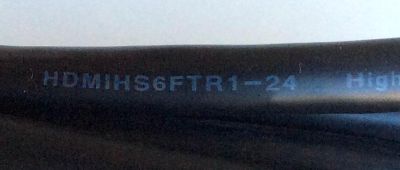 CABLE HDMI DE 8 M. NUMERO DE PARTE / HDMIHS6FTR1-24 / HDTV / CINE EN CASA / VIDEOJUEGOS / REPRODUCTORES DE BLU-RAY Y MÁS / ADMITE VELOCIDADES DE TRANSFERENCIA DE 10.2 GBPS / ADMITE RESOLUCIÓN: 480P / 720P / 1080I / 1080P / TRUE-HD Y DTS-HD V 1.3 - Imagen 2