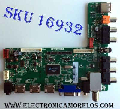 MAIN / RCA B14060479 / T.MS3393.81 / PANEL LC550DUJ-SGEE / MODELO J55BE925