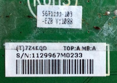 MAIN / AOC 7Z4KQD / CBPF7Z4KQD / 715T2486-1 / 715T2486-H  / PANEL T315XW02 V.D / MODELO L32W761 - Imagen 3