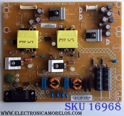 FUENTE DE PODER / VIZIO ADTVE3010AB8 / 715G6131-P02-W20-002S / ADTVE3010AB8 1447 / PANEL´S TPT420H2-HVN07 REV:S470A / T420HVN07.4 / MODELOS M422i-B1 / M422i-B1 LTTWPWDQ